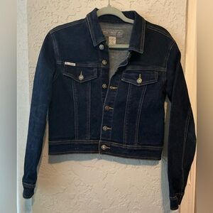 Hi- Jeans Fashion Classic Dark Blue Denim Jacket